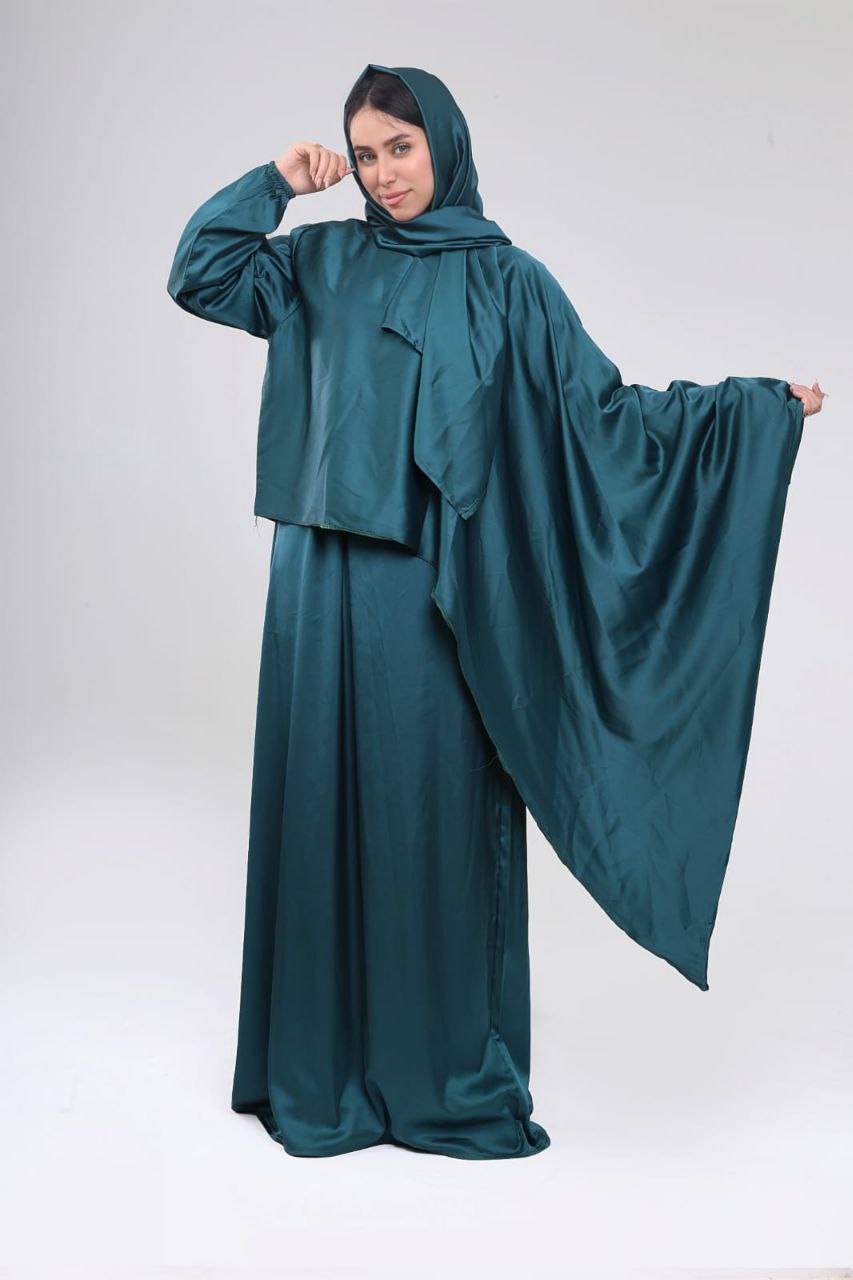 إسدال ساتان (4قطع)