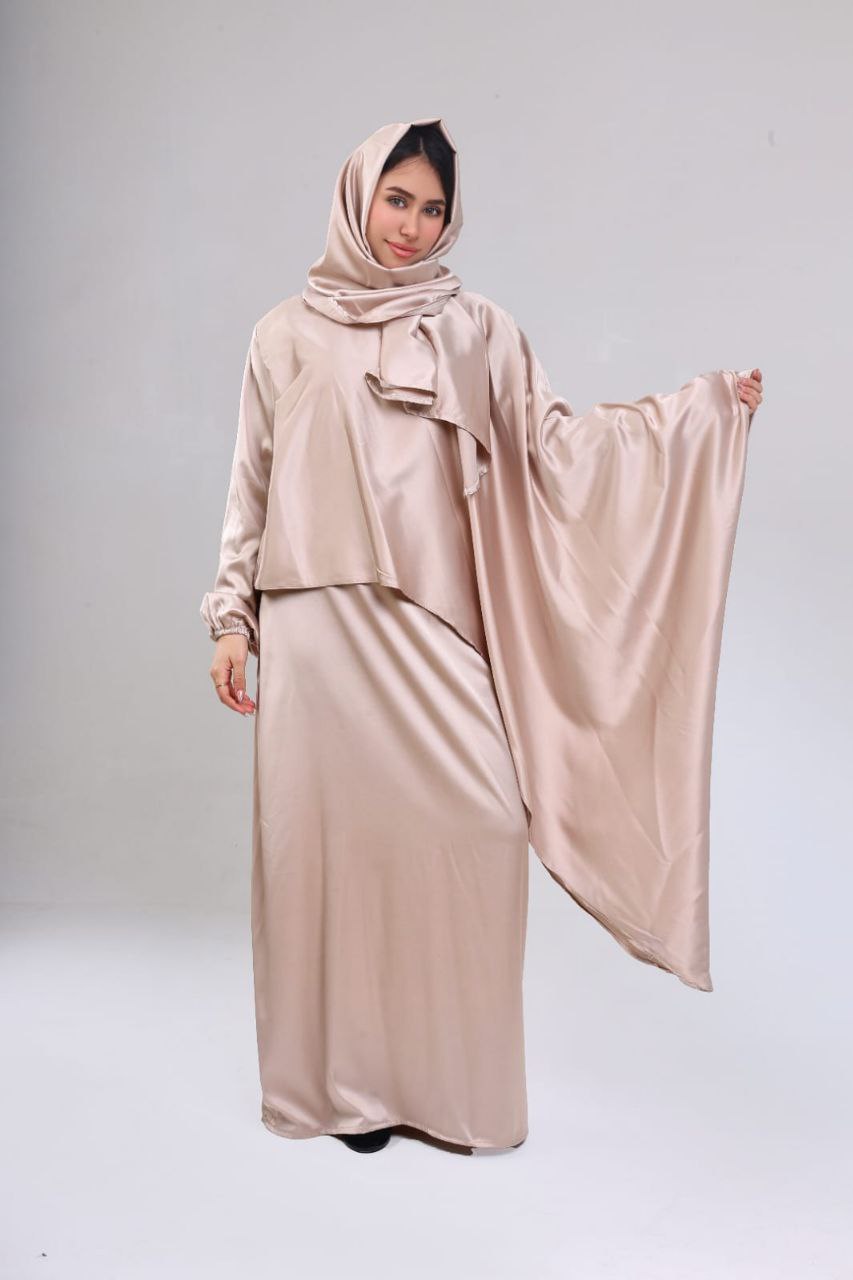 إسدال ساتان (4قطع)